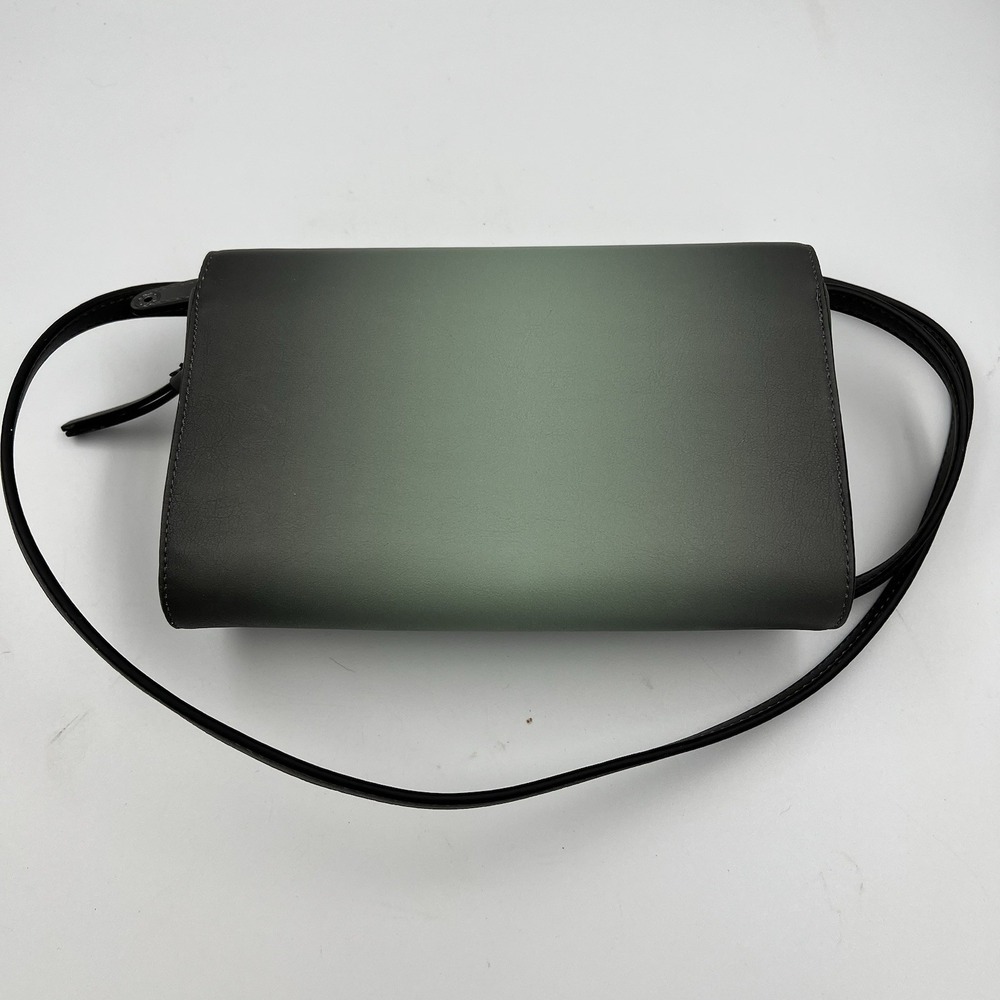 Simply Vera Wang Signature Mini Crossbody Bag Handbag Purse Green Ether Ombre - Picture 5 of 12